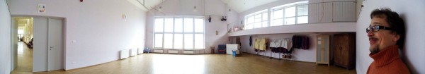 The dancing room in Pilisszentlászló (Photo by Krisztina Fazekas)